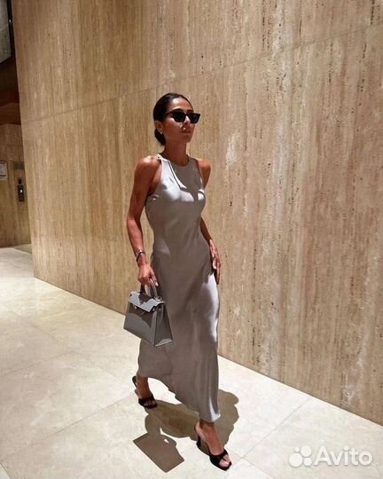 Шелковое платье