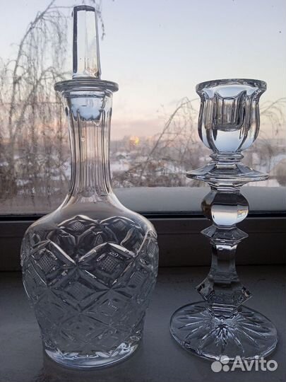 Графин хрустальный 0,5л