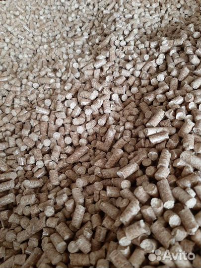 Пеллеты топливные древесные, 8мм