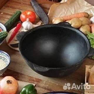 Казан чугунный 12 литров