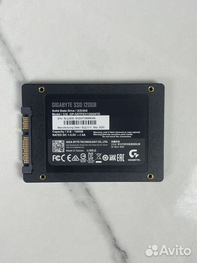 SSD Накопитель Gigabyte 120GB 2.5