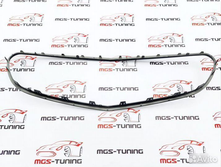 Обод решетки черный W212 рест E-class AMG пакет