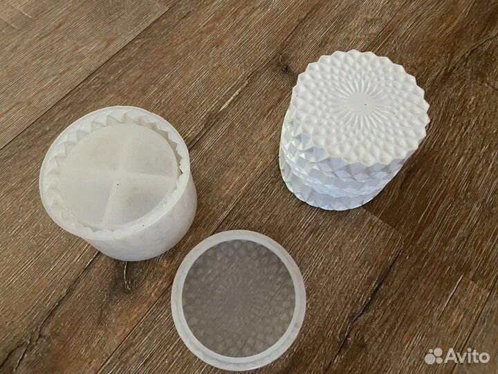 Силиконовые формы для гипса кашпо