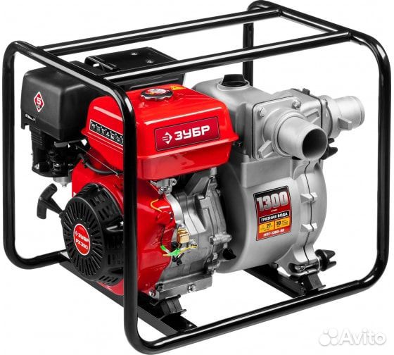 Бензиновая мотопомпа зубр мастер мпг-1300-80