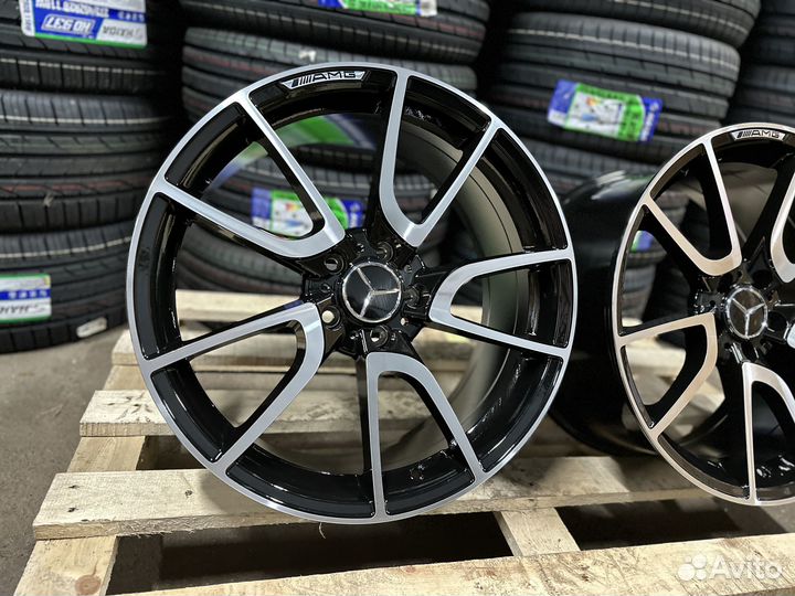 Диски разношир R19 5-112 для Mercedes C, E AMG53S