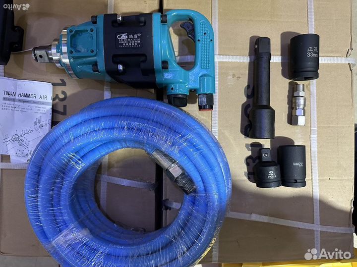 Пневмогайковерт 7 в 1