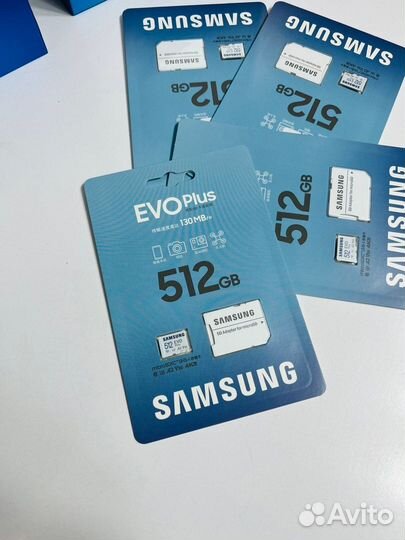 Карта памяти Micro SD Samsung EVO Plus 512GB A2 V3