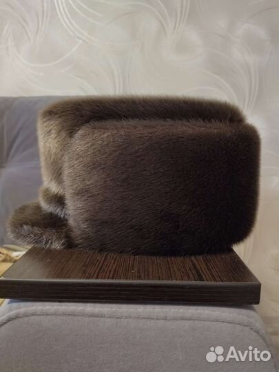 Шапка мужская из нерпы