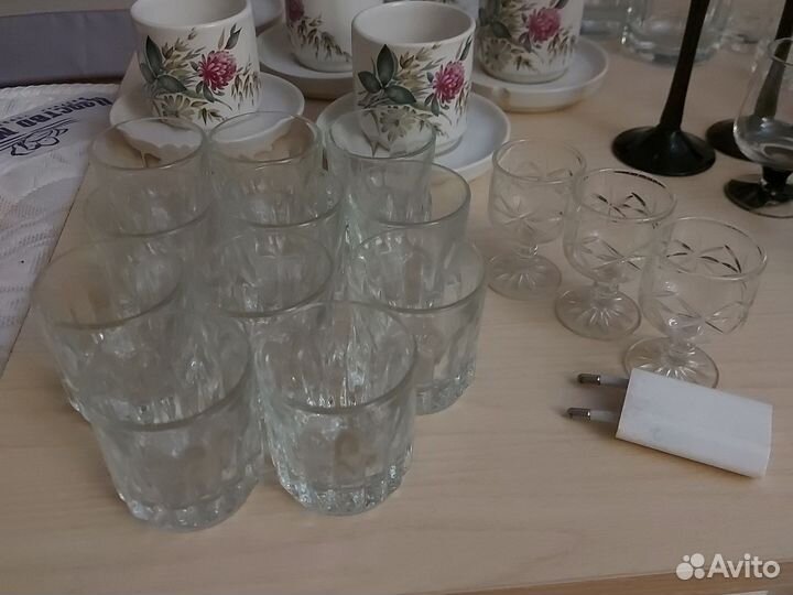 11+3шт. рюмки