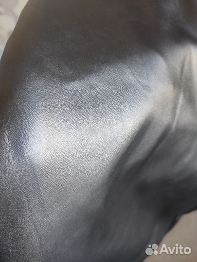 Кожаные штаны женские