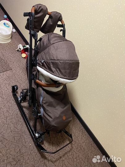 Санки-коляска nika новые