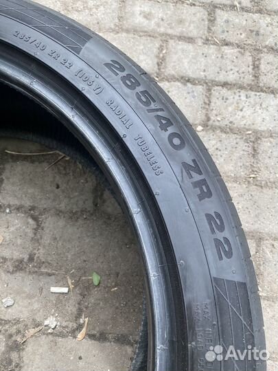 Continental ContiSportContact 5P 285/40 R22