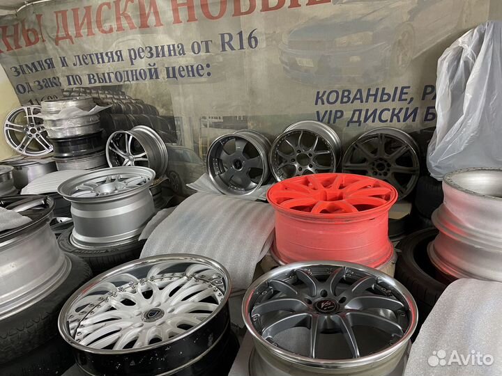 Отл Состояние 3хСост ковка work VS SS R17 5x100 Su