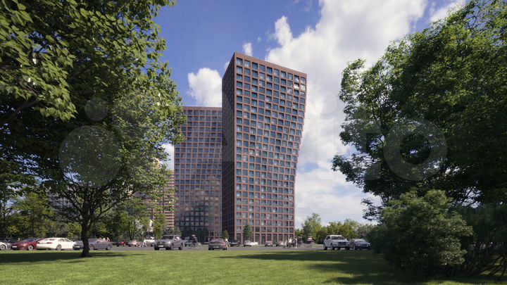 1-к. квартира, 46 м², 22/25 эт.