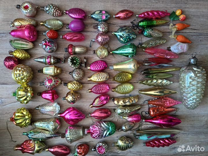 Елочные игрушки СССР