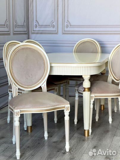 Стол, стулья набор. Доставка по всей России