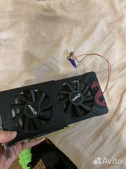 Видеокарта rx 570 4gb amd