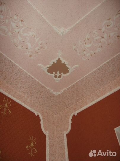 Отделочные работы стен и потолков