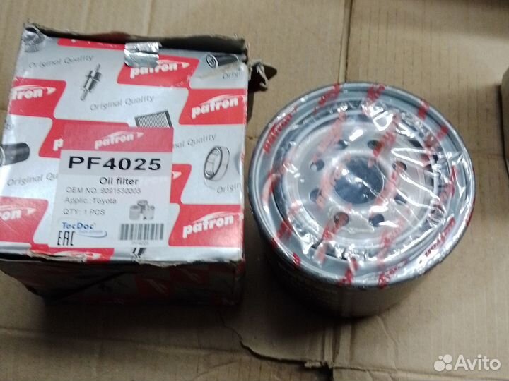 Фильтр масляный Тойота