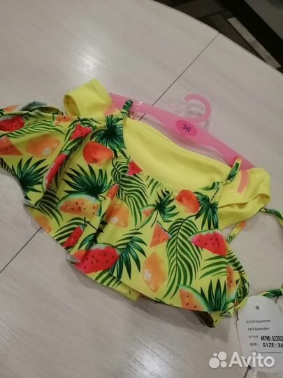 Купальник для девочки новый