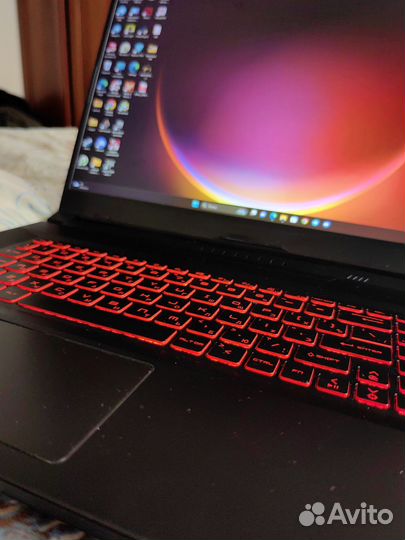 Игровой ноутбук msi katana I7-11800hrtx 3060