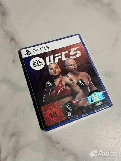 UFC 5 ps5 новый диск
