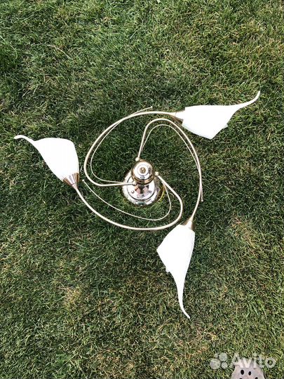 Люстра потолочная подвесная бу