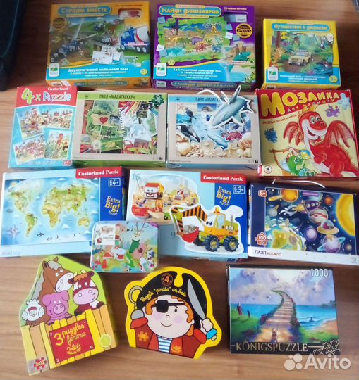 Пазлы The Learning Jorney,Castorland,Dodo,WWF