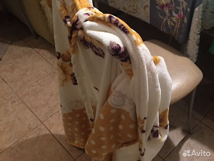 Халат плюшевый