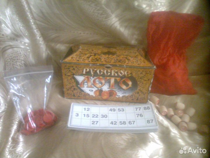 Карты игральные '' Египет ''. Русское лото''