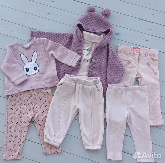 Пакет фирменных вещей 80-86см