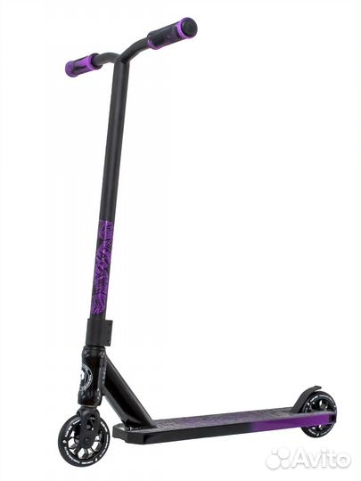 Трюковой самокат новый plank kore black/violet