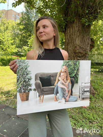 Портрет по фото, картина на холсте