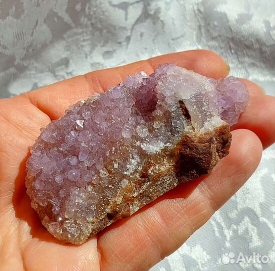 Кристалл друза щётка аметиста.Мыс Корабль