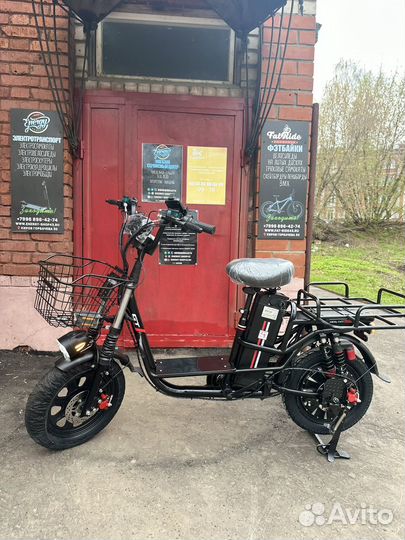 Электровелосипед GT monster 60V21AH1000W+аква