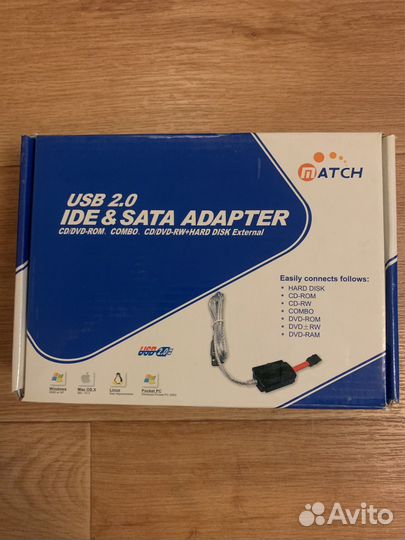 Переходник ide SATA usb