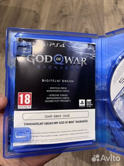 God of war ragnarok ps5 диск