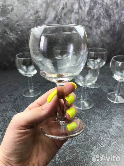 Мини бокалы для вина IKEA 6 шт