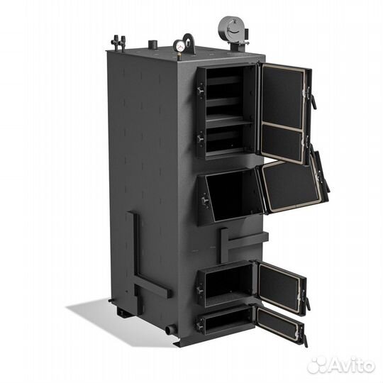 Твердотопливный котел длительного горения