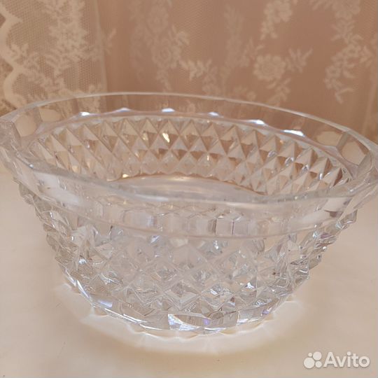 Хрустальная ваза/конфетница/фруктовница