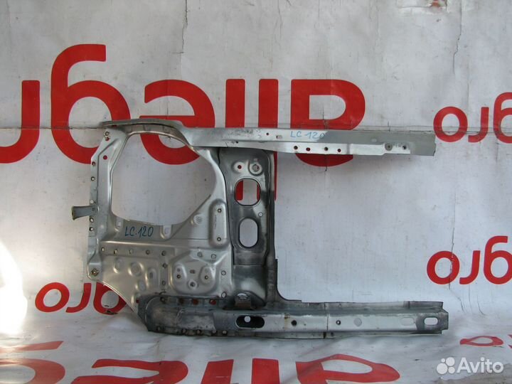 Land Cruiser Prado 120 Передняя панель телевизор