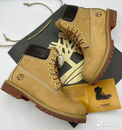 Теплые Timberland с мехом