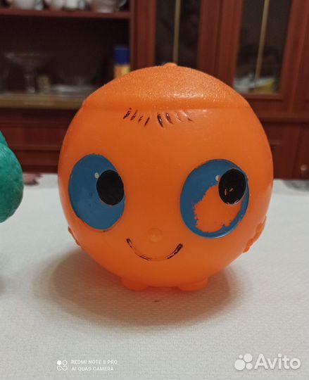 Игрушки СССР, чебурашка, крокодил Гена, колобок