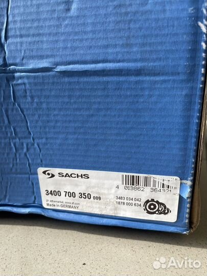 Sachs комплекты сцеплений Sachs
