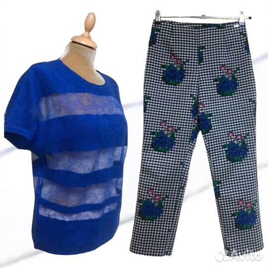 Топ Pinko M и новые брюки Guess M