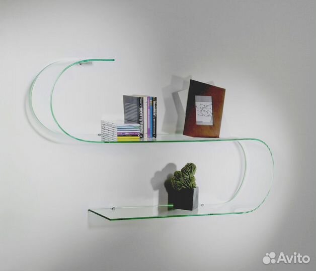 Полки из стекла на заказ