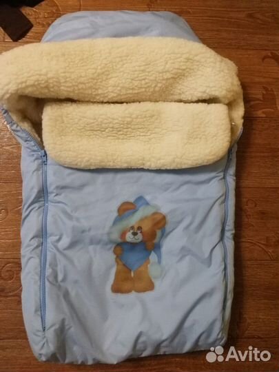 Зимний Конверт натуральная овчина