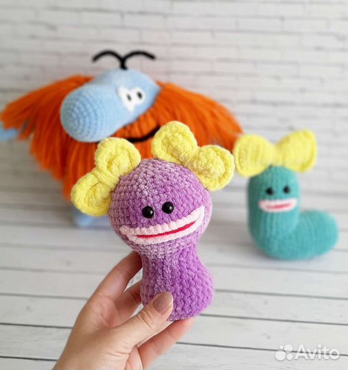 Морфики игрушки Бородо вязаные крючком