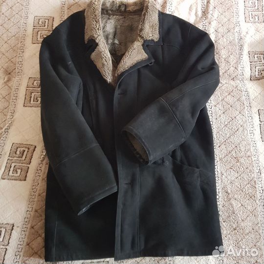 Дубленка натуральная мужская XXL
