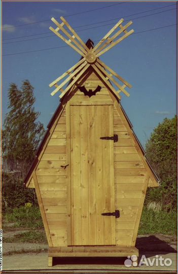 Уличный туалет домик с установкой пфт 996